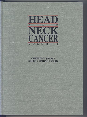 Imagen de archivo de Head and Neck Cancer Volume 1 a la venta por Friendly Books