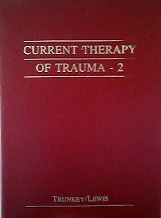 Beispielbild fr Current Therapy of Trauma zum Verkauf von Rose City Books