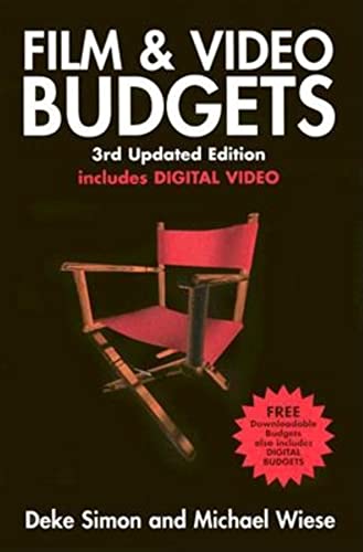 Beispielbild fr Film and Video Budgets zum Verkauf von Better World Books