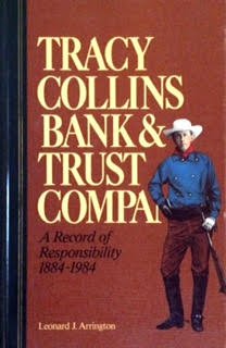 Imagen de archivo de Tracy Collins Bank and Trust Company : A Record of Responsibility, 1884-1984 a la venta por Anderson Book