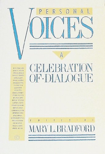9780941214575: Personal voices: A celebration of Dialogue