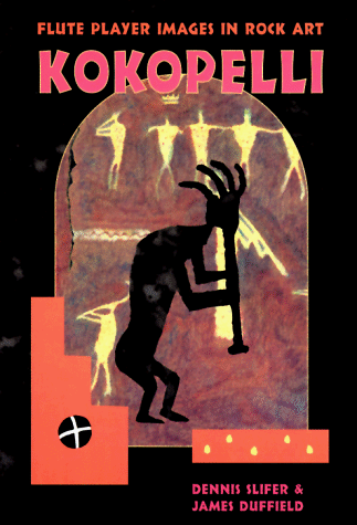 Kokopelli. Flute Player Images in Rock Art.