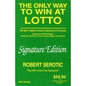 Stock image for The Only Way to Win at Lotto for sale by Books Unplugged