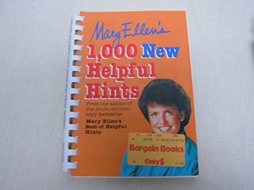 Stock image for Mary Ellen's One Thousand New Helpful Hints for sale by Wonder Book