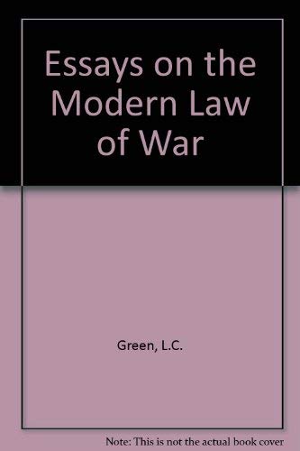 9780941320269: Essays on the Modern Law of War