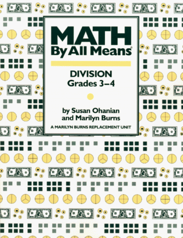 Stock image for Math by All Means: Division Grades 3-4 for sale by SecondSale