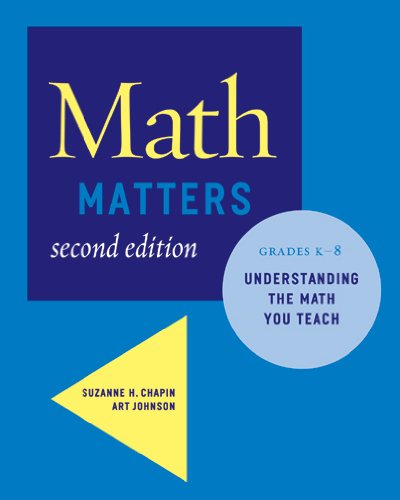 9780941355711: Math Matters: Understanding the Math You Teach, Grades K-8