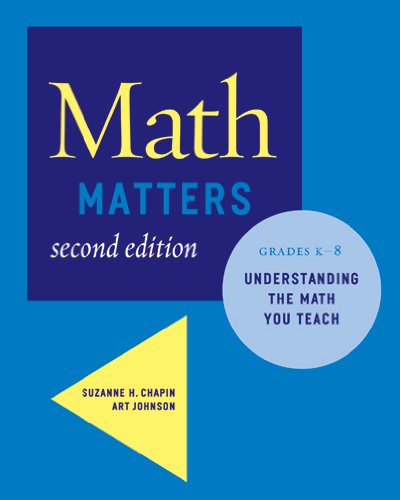 Stock image for Math Matters: Understanding the Math You Teach, Grades K-8 (2nd Edition) for sale by Open Books