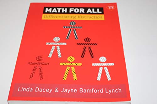 Imagen de archivo de Math for All : Differentiating Instruction a la venta por Better World Books: West