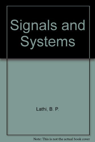 Imagen de archivo de Signals and Systems a la venta por -OnTimeBooks-