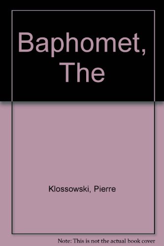 9780941419161: The Baphomet (The Eridanos Library, 9)