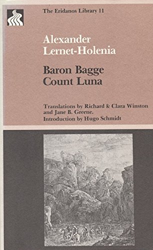 Imagen de archivo de Baron Bagge Count Luna (Eridanos Press Library) a la venta por BooksRun