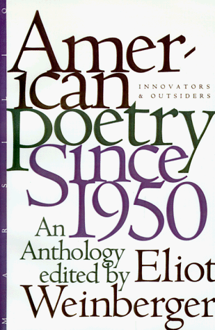 Stock image for American Poetry Since 1950 : Innovators and Outsiders for sale by Better World Books