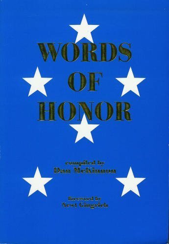 Beispielbild fr Words of honor zum Verkauf von Friends of  Pima County Public Library