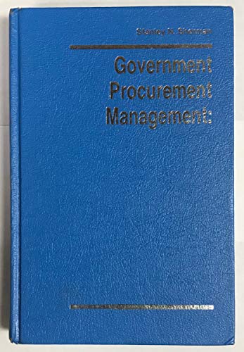 9780941448048: Government Procurement Management
