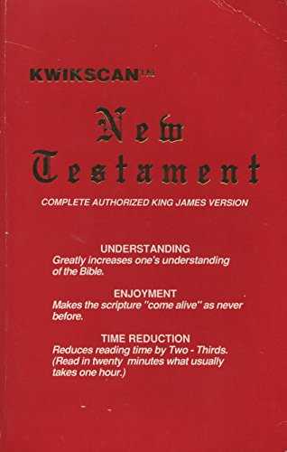 Stock image for Kwikscan New Testament for sale by Wonder Book