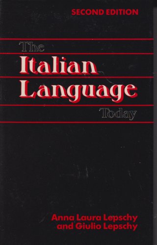 9780941533218: Italian Language Today