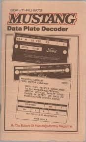 Stock image for The Complete Mustang Data Decoder Book , '79- 93 for sale by ThriftBooks-Dallas