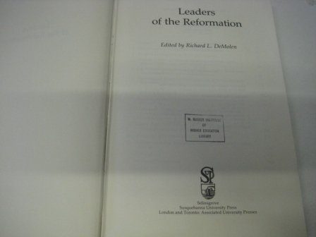 Imagen de archivo de Leaders of the Reformation a la venta por Better World Books: West