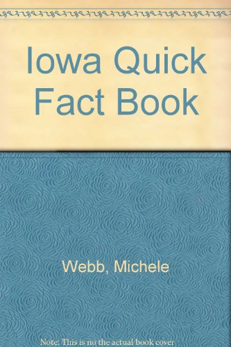 Beispielbild fr Iowa Quick Fact Book zum Verkauf von SecondSale