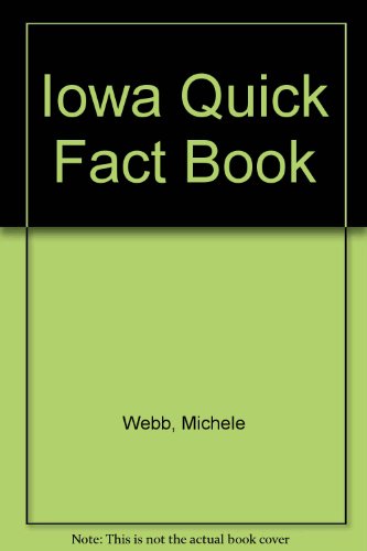 Beispielbild fr Iowa Quick-Fact Book zum Verkauf von Table of Contents