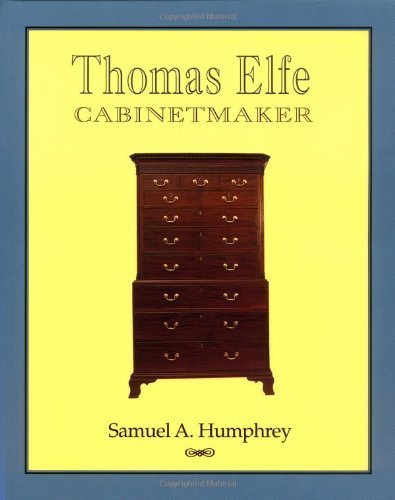 Imagen de archivo de Thomas Elfe: Cabinetmaker a la venta por Bingo Books 2