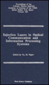 Injection Lasers in Optical Communication and Information Processing Systems