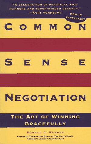 9780941920452: Common Sense Negotiation