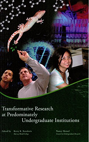 Stock image for Transformative Research at Predominately Undergraduate Institutions for sale by Library House Internet Sales