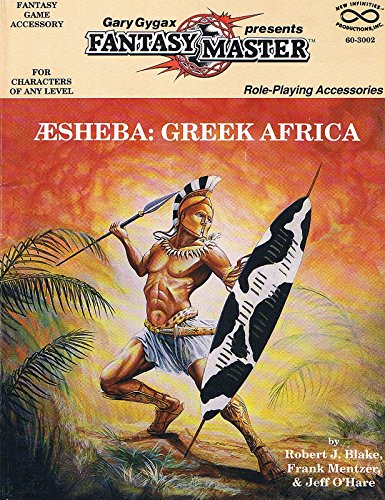 Stock image for Aesheba - Greek Africa (Fantasy Adventures & Supplements (Gary Gygax and New Infinities)) for sale by Noble Knight Games