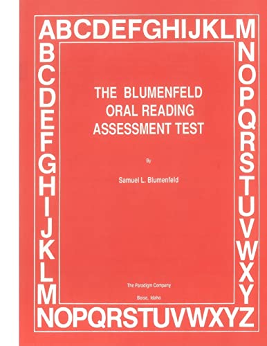 Stock image for The Blumenfeld Oral Reading Assessment Test for sale by SecondSale