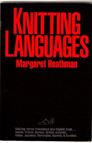 Imagen de archivo de Knitting Languages a la venta por Front Cover Books