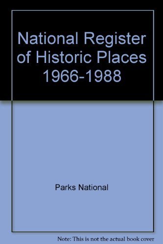 Beispielbild fr National Register of Historic Places, 1966-1988 zum Verkauf von Robinson Street Books, IOBA
