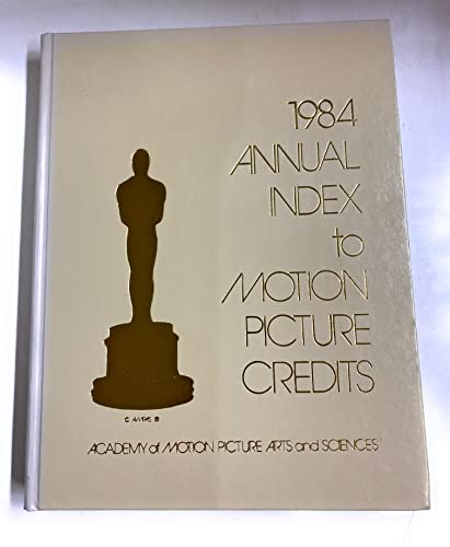 9780942102031: Annual Index to Motion Picture Credits