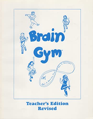 Imagen de archivo de Brain Gym: Teacher's Edition a la venta por HPB-Red