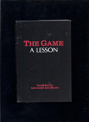 Stock image for The Game: A Lesson for sale by ThriftBooks-Dallas