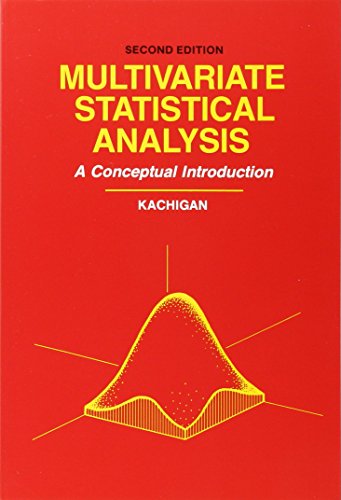 Beispielbild fr Multivariate Statistical Analysis: A Conceptual Introduction, 2nd Edition zum Verkauf von SecondSale