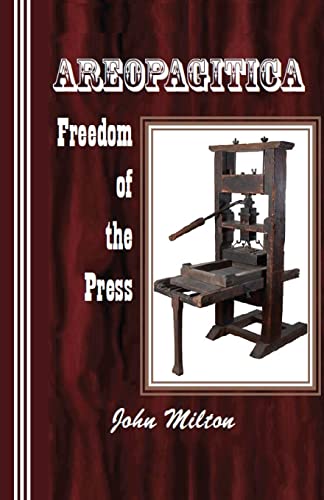 Imagen de archivo de Areopagitica : Freedom of the Press a la venta por Better World Books