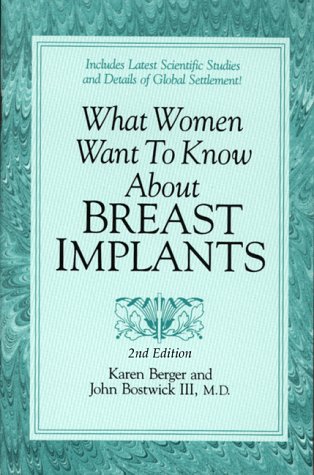 9780942219616: What Women Want to Know About Breast Implants