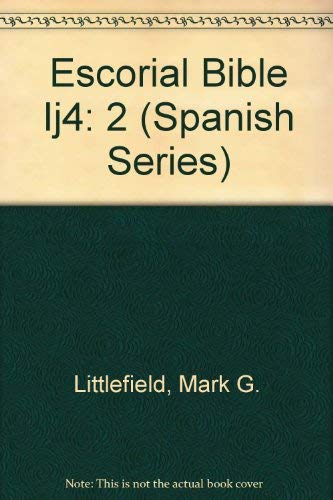 Beispielbild fr Escorial Bible Ij4 (Spanish Series) zum Verkauf von Zubal-Books, Since 1961