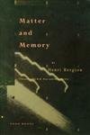 9780942299052: Matter and Memory (Zone Books)