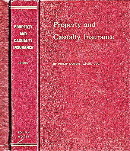 Imagen de archivo de Property and Casualty Insurance a la venta por ThriftBooks-Dallas