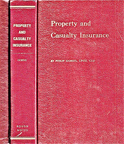 Stock image for Property and Casualty Insurance for sale by ThriftBooks-Dallas