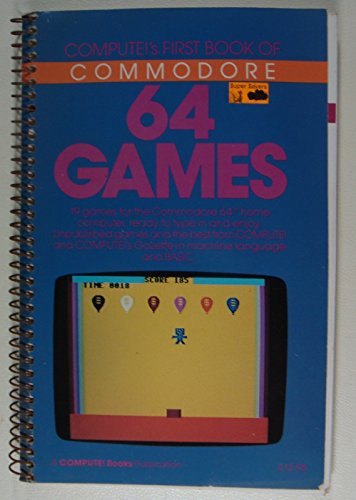 Imagen de archivo de Computes First Book of Commodore 64 Games a la venta por GoldBooks
