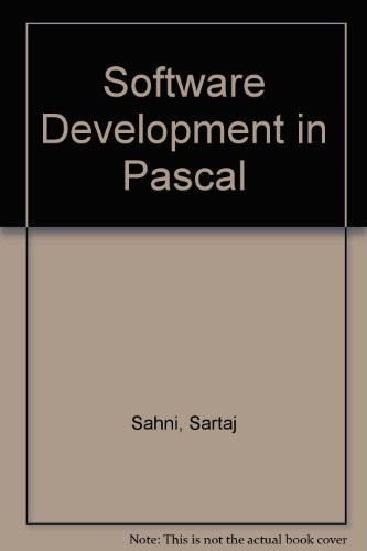 Imagen de archivo de Software Development in Pascal a la venta por HPB-Red