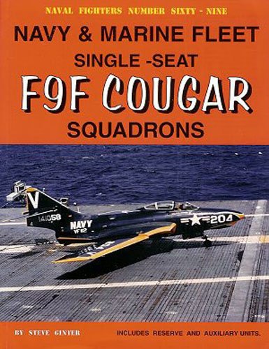 Navy & Marine Fleet Single-Seat F9F Cougar Squadrons (Consign)