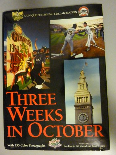 Beispielbild fr Three Weeks in October : The Great Earthquake Series of '89 zum Verkauf von Better World Books: West