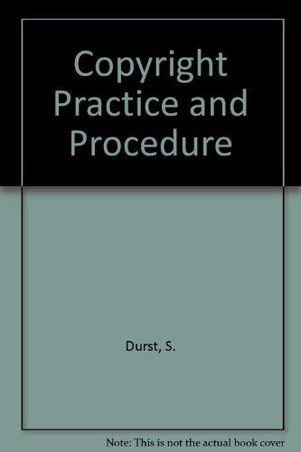 Stock image for Copyright Practice & Procedure for sale by ThriftBooks-Atlanta