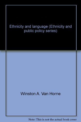 Stock image for Ethnicity and language (Ethnicity and public policy series) for sale by POQUETTE'S BOOKS