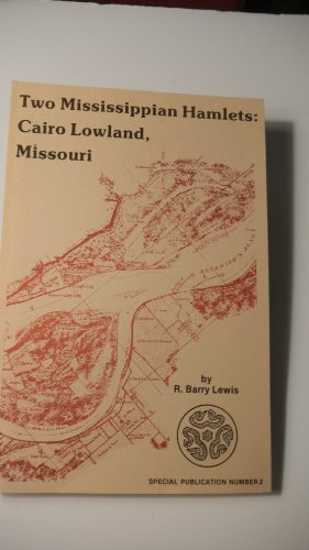 Excavations at two Mississippian hamlets in the Cairo lowland of southeast Missouri (Special publication / Illinois Archaeological Survey) (9780942704020) by Lewis, R. Barry